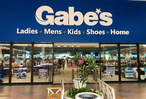 No rain checks. Directory of Gabe's locations. Find a local Gabe's near you for ladies, mens, kids, shoes, accessories, home and essentials. Save up to 70% off department store pricing! 